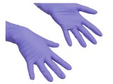 Перчатки нитриловые ЛайтТафф, р-р М,пурпурно-синий 100шт/уп