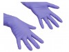 Перчатки нитриловые ЛайтТафф, р-р L,пурпурно-синий 100шт/уп