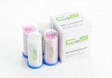 Микроаппликатор стоматологический Clean+Safe однораз. Superfine, цвет белый и розовый, (4тубы*100шт)